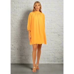 Trina Turk 'Rhyme' Swing Dress in Yellow Sherbet